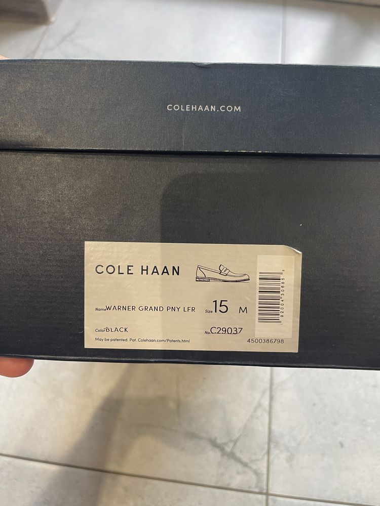 Cole Haan мужские ботинки-лоферы 49 р.