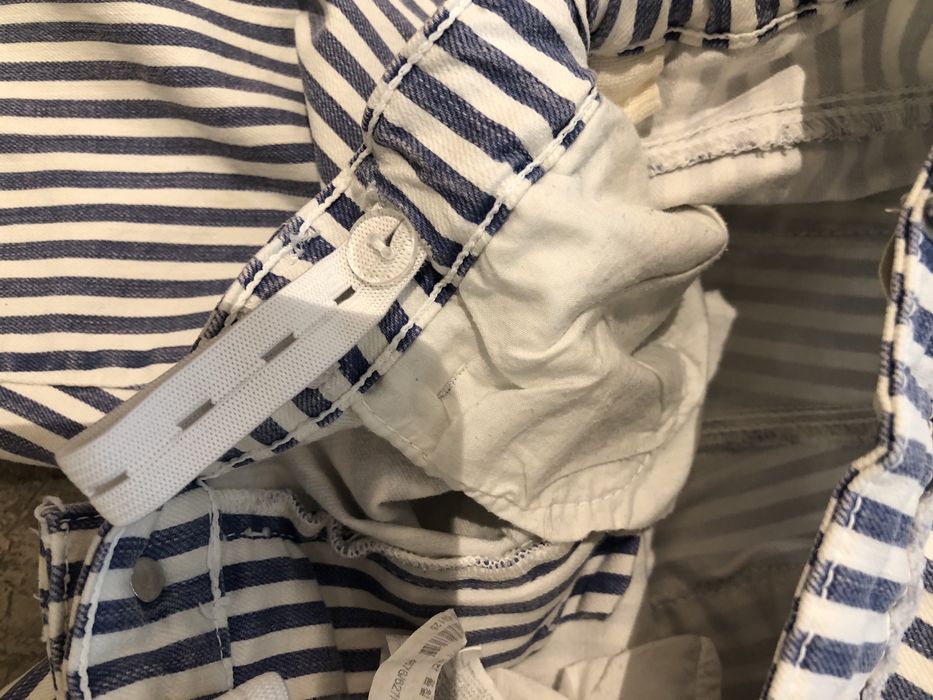 Джинсы в полоску Zara kids 152