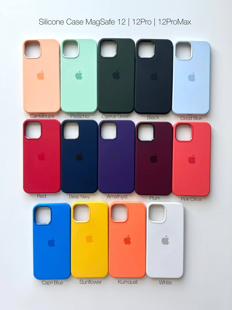 Чохол Silicone Case MagSafe силікон кейс iPhone 16 Pro Max айфон про