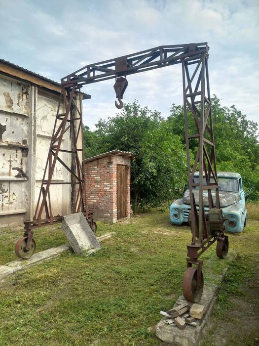 Кран балка талька лебедка