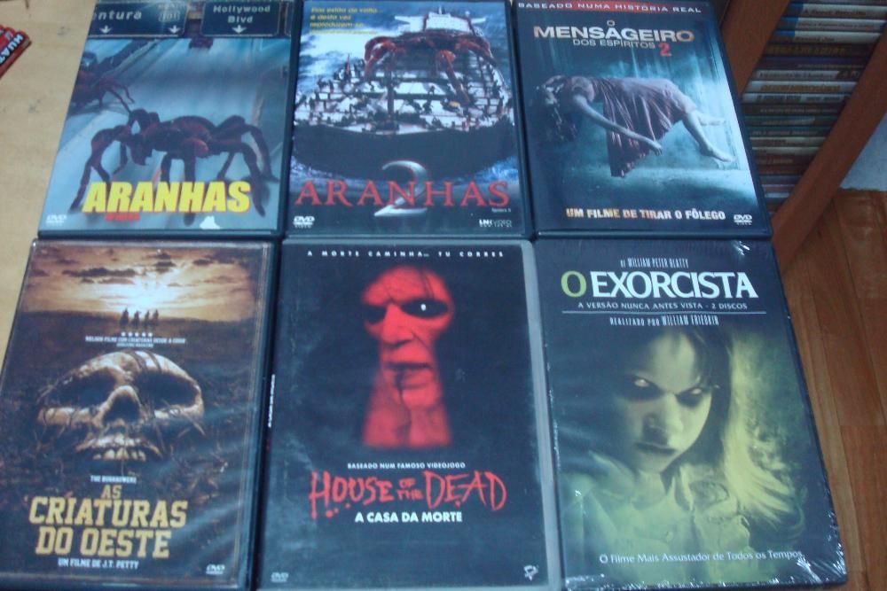 13 dvds originais terror,sharknado,anaconda etc