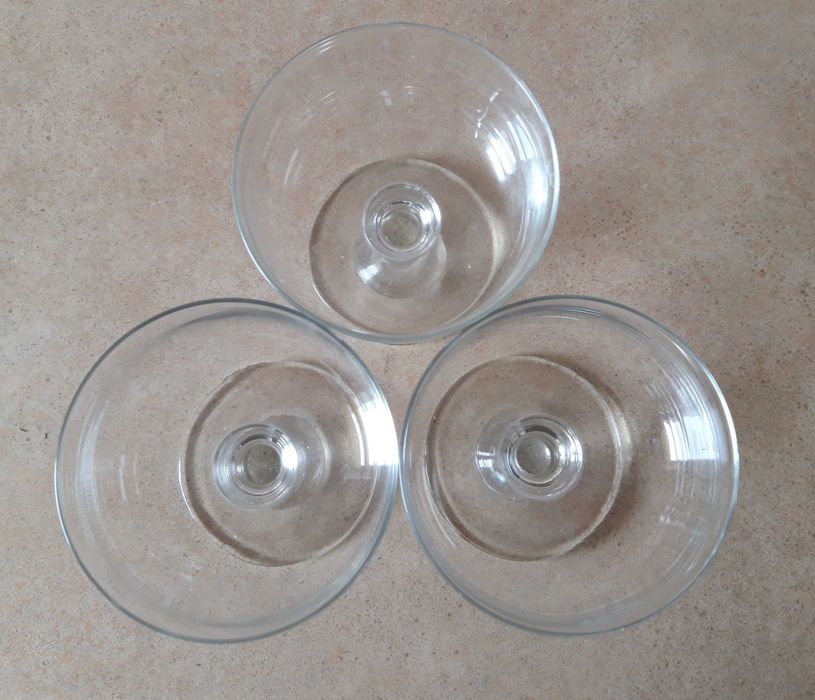 kieliszki do koktajli do szampana 3 sztuki