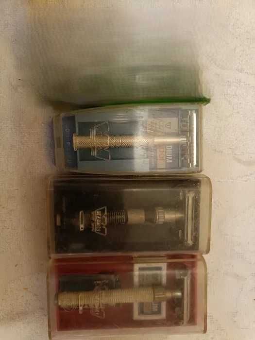 maszynka maszynki do golenia żyletki gillette prl ddr