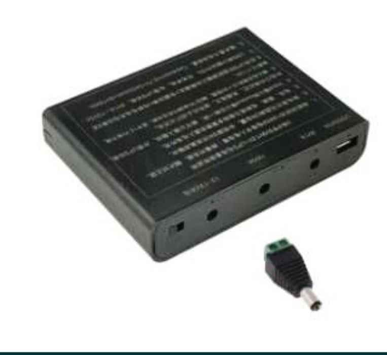 UPS 5V 9V 12V PowerBank Безперебійник UPS для роутера 3 АКБ 18650