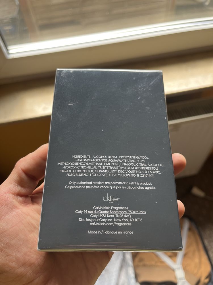 CK FREE for man 100ml - perfumy Kelvin Klein
