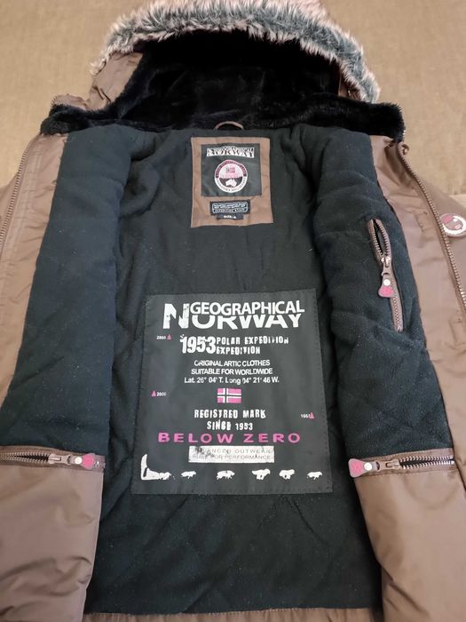 Kurtka Damska Geographical Norway, Stan-b-Dobry