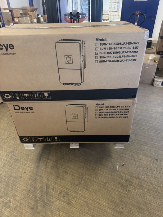 Deye Інвертор гібрідний Deye 15 kW-2250$