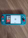 Nintendo Switch lite - super stan -  Turkusowy + pokrowiec