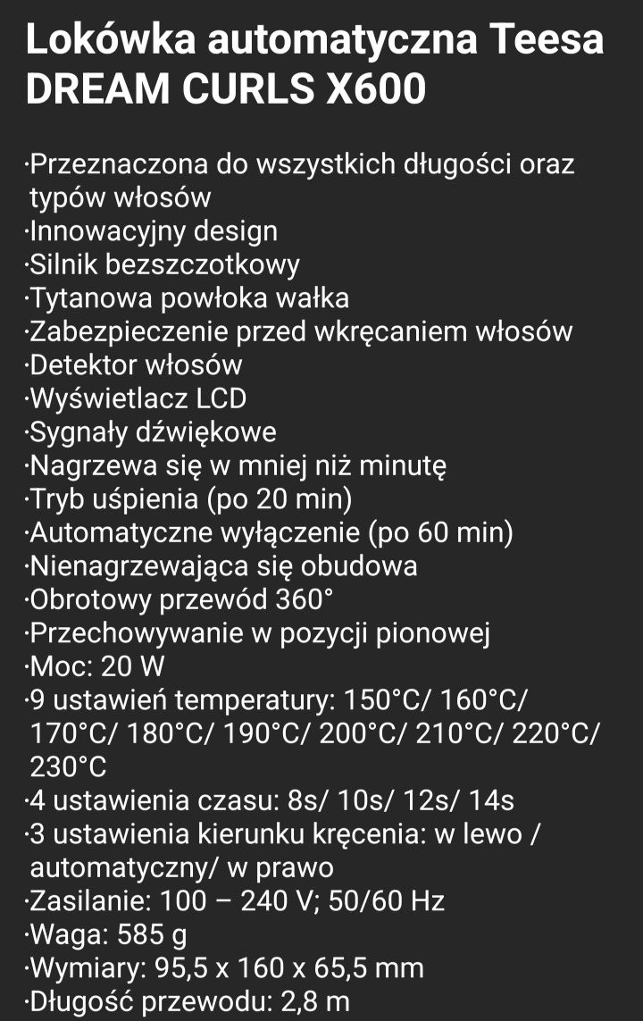 Lokówka automatyczna