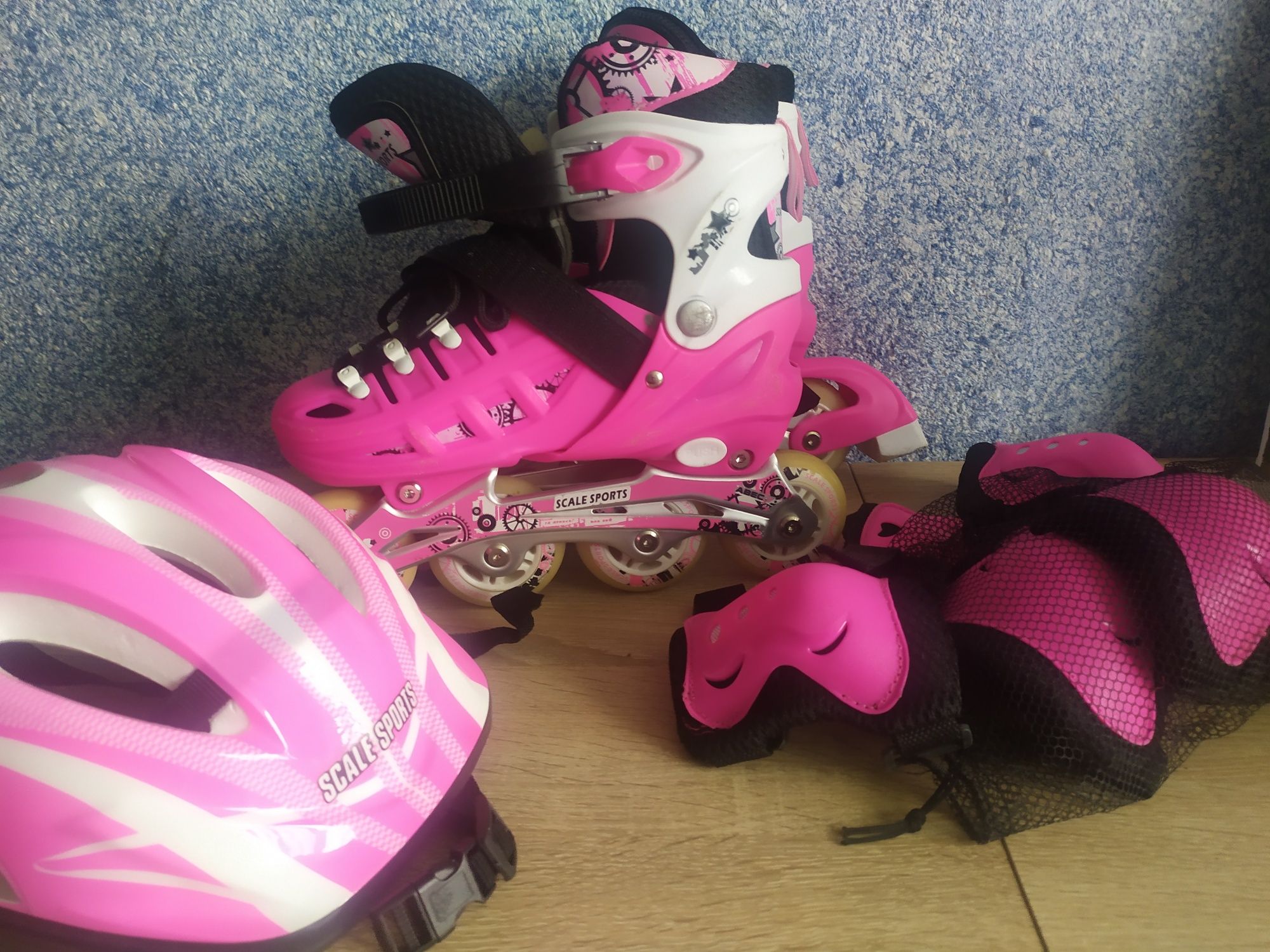 Ролики Scale Sport Pink розмір 35-38