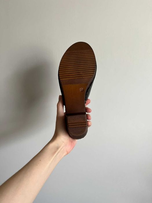 Buty klapki drewniaki