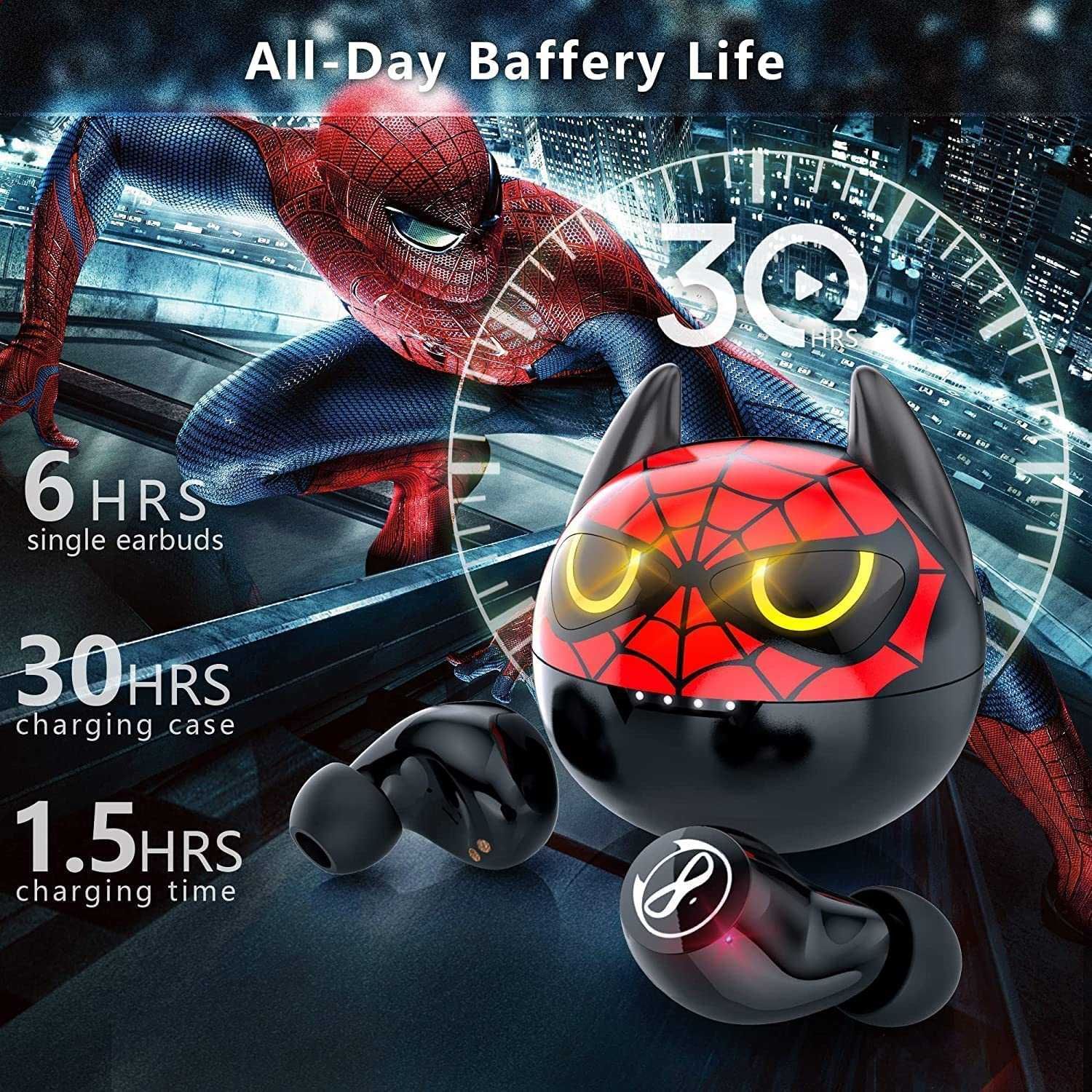 AMAFACE B91 spideman FBA-DE Słuchawki bluetooth 5.0 32h Hi-Fi