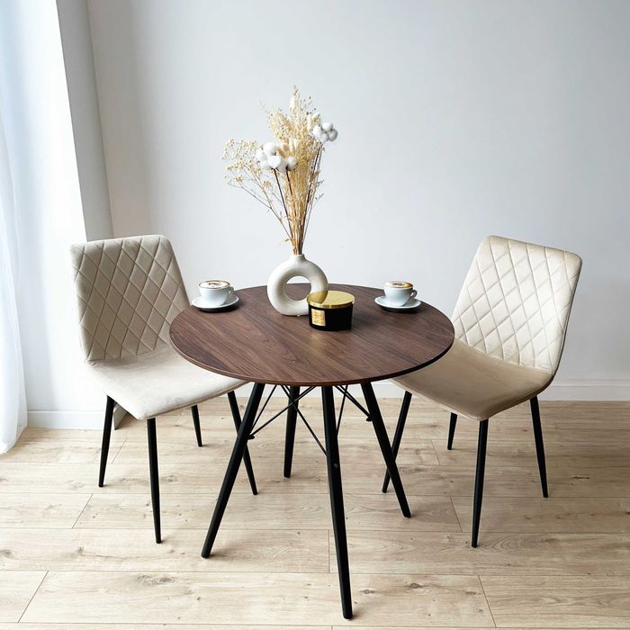 Stół  nowoczesny okrągły loft