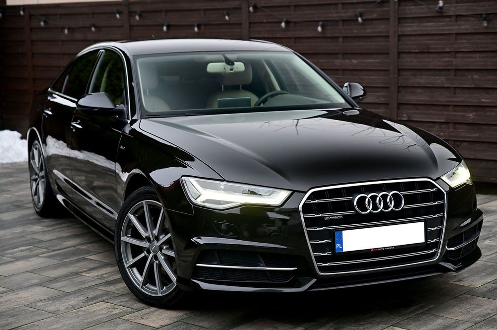 Audi A6 Limousine C7 2.0TDI 190KM quattro S-Line Salon PL oryginalny lakier LED BOSE