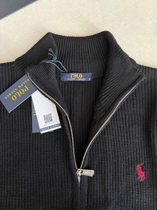 свитр кофта Вʼязана Polo Ralph Lauren  зип zip old money
