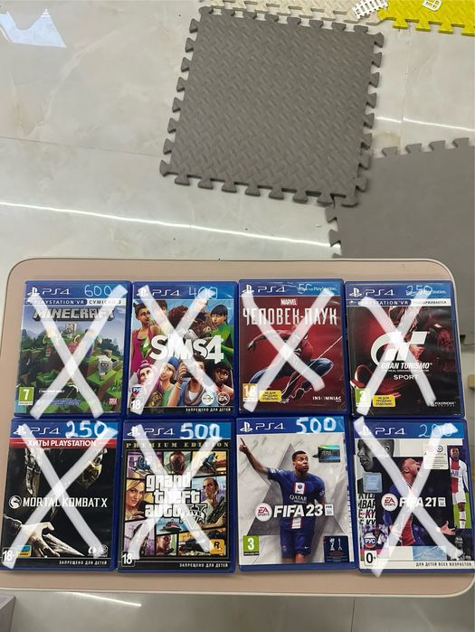 Диски на PS4 Fifa 2023 и другие