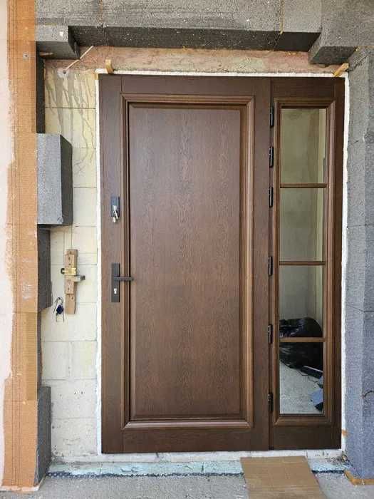 Drzwi zewnętrzne dębowe dostawa GRATIS Pomiar/Montaż/Dotacja