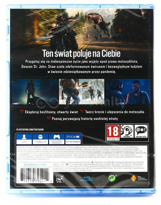 Days Gone PL (PS4) Gra nowa w folii