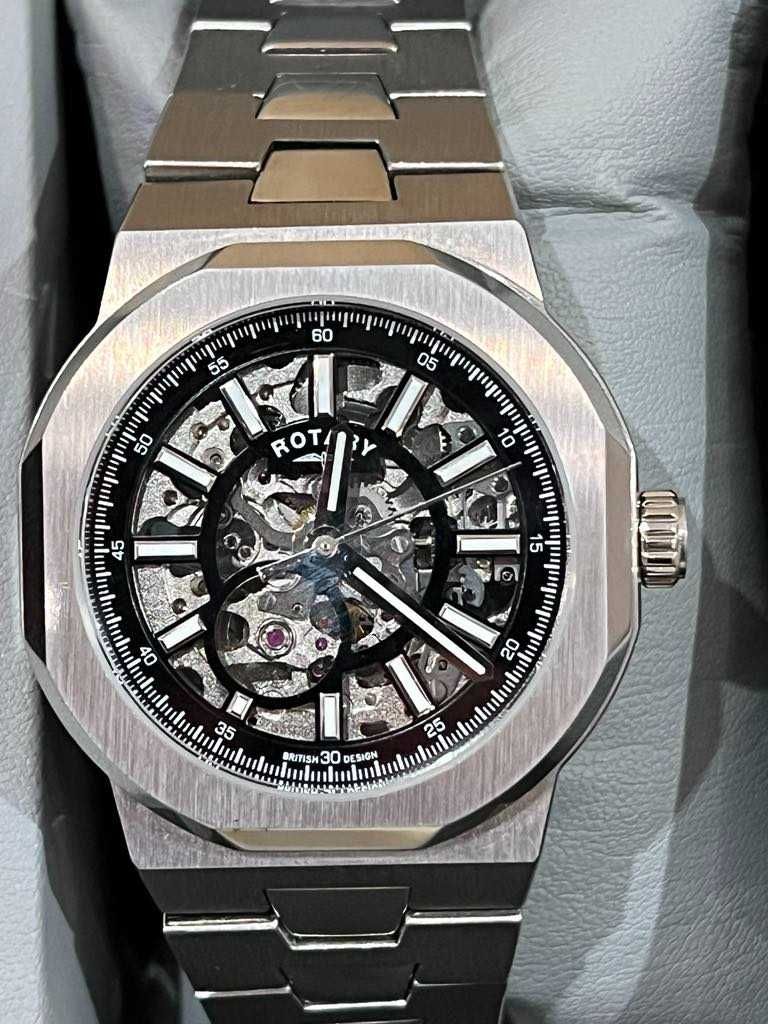 Zegarek Rotary GB05495/04 Skeleton Automat/40mm/Komis Krzysiek