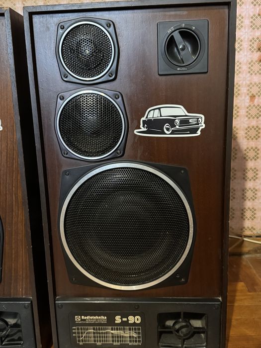 Акустична система S-90,разом з підсилювачем