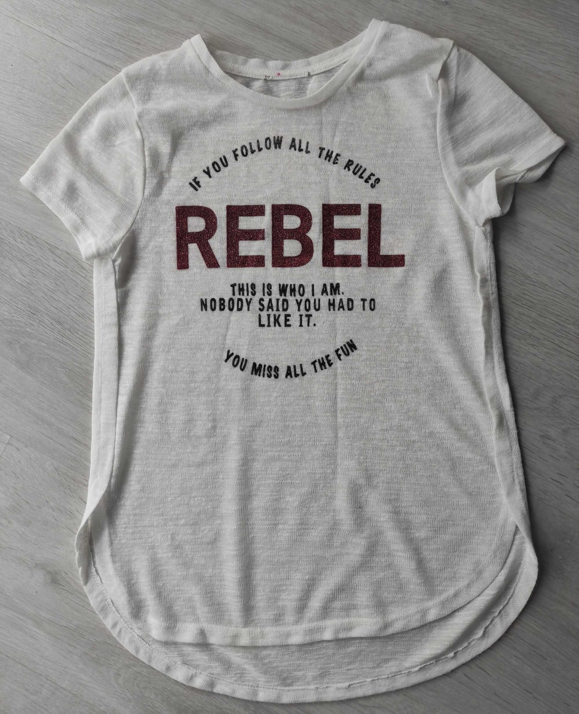 T-shirt markowy Rebel 36