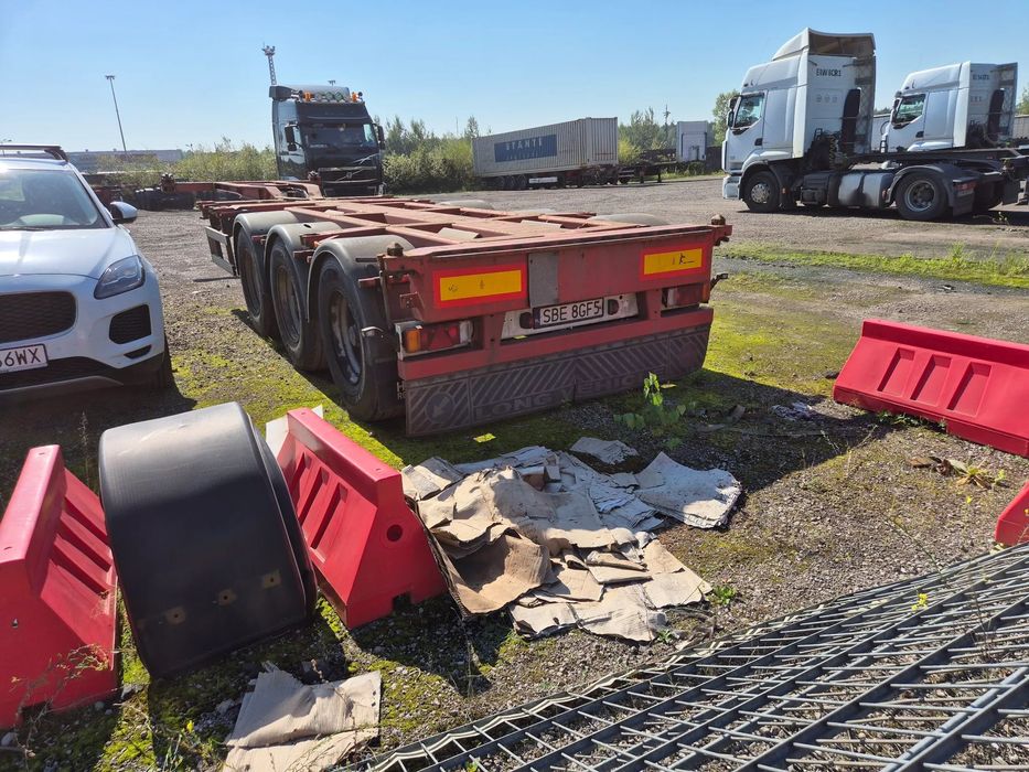 Pacton Podkontenerowa  Naczepa podkontenerowa