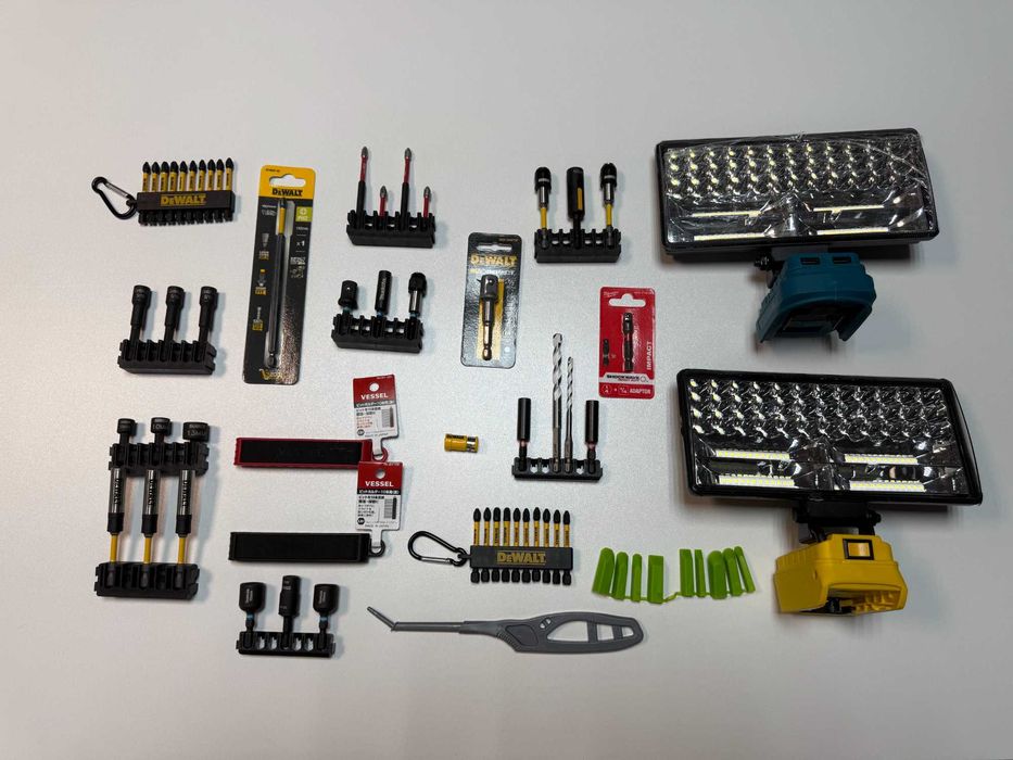 Новий ручний інструмент Vessel, Makita, Milwaukee, Dewalt