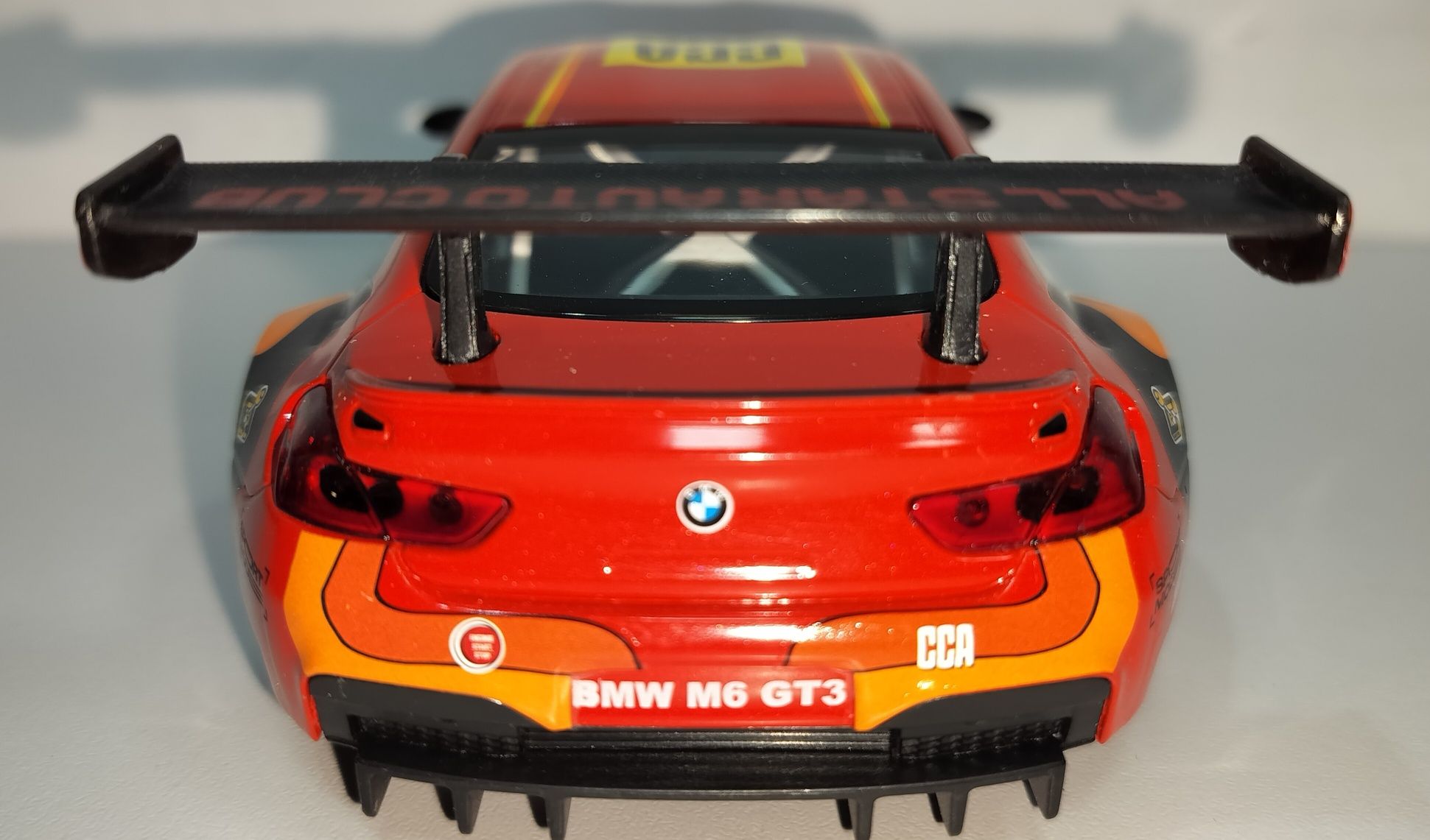 BMW M6 GT3 модель 1:24 ТМ Автопром MSZ Металл, звук свет