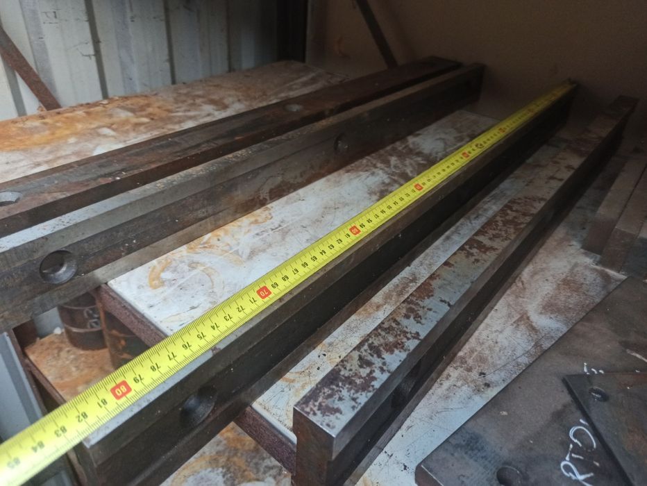 Noże gilotynowe na łuparki hartowane