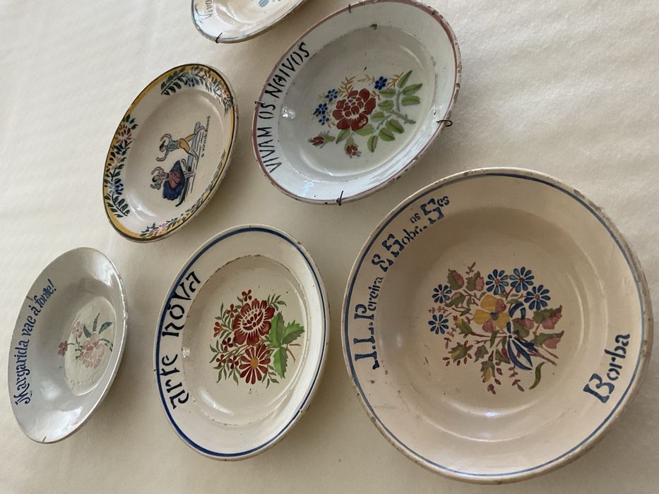 Prato falante faiança