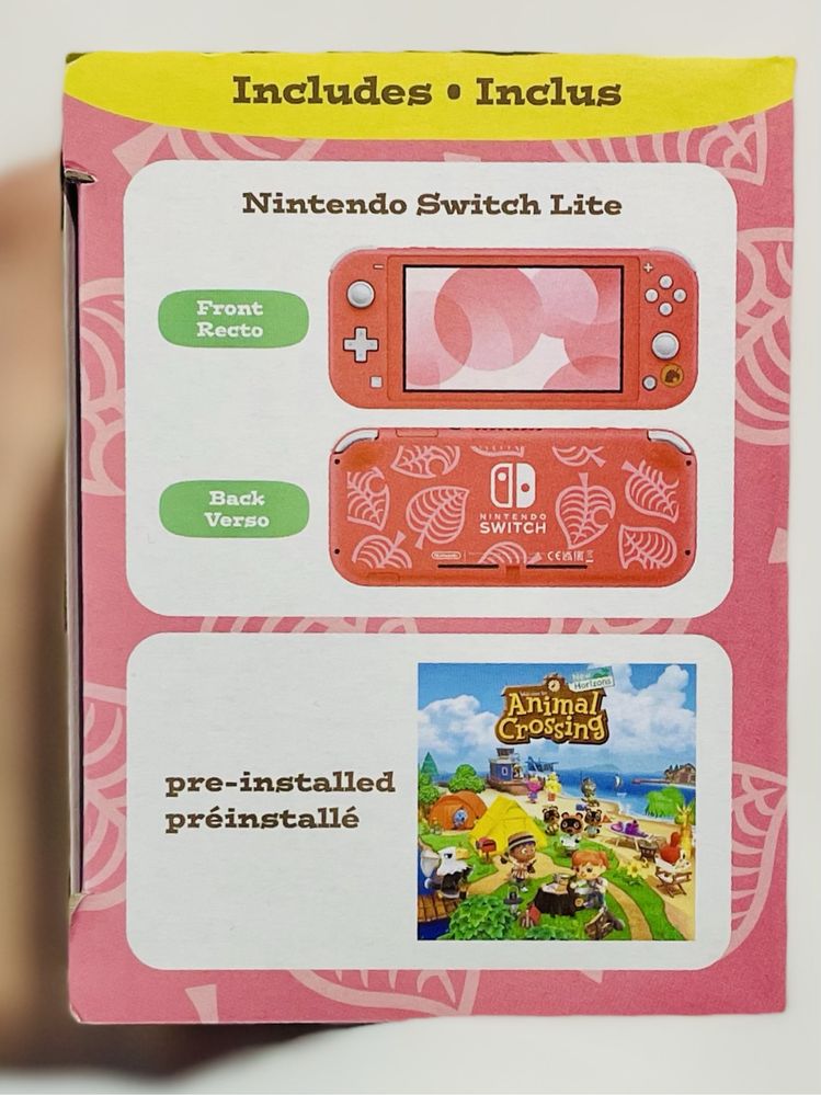 nintendo switch lite animal crossing