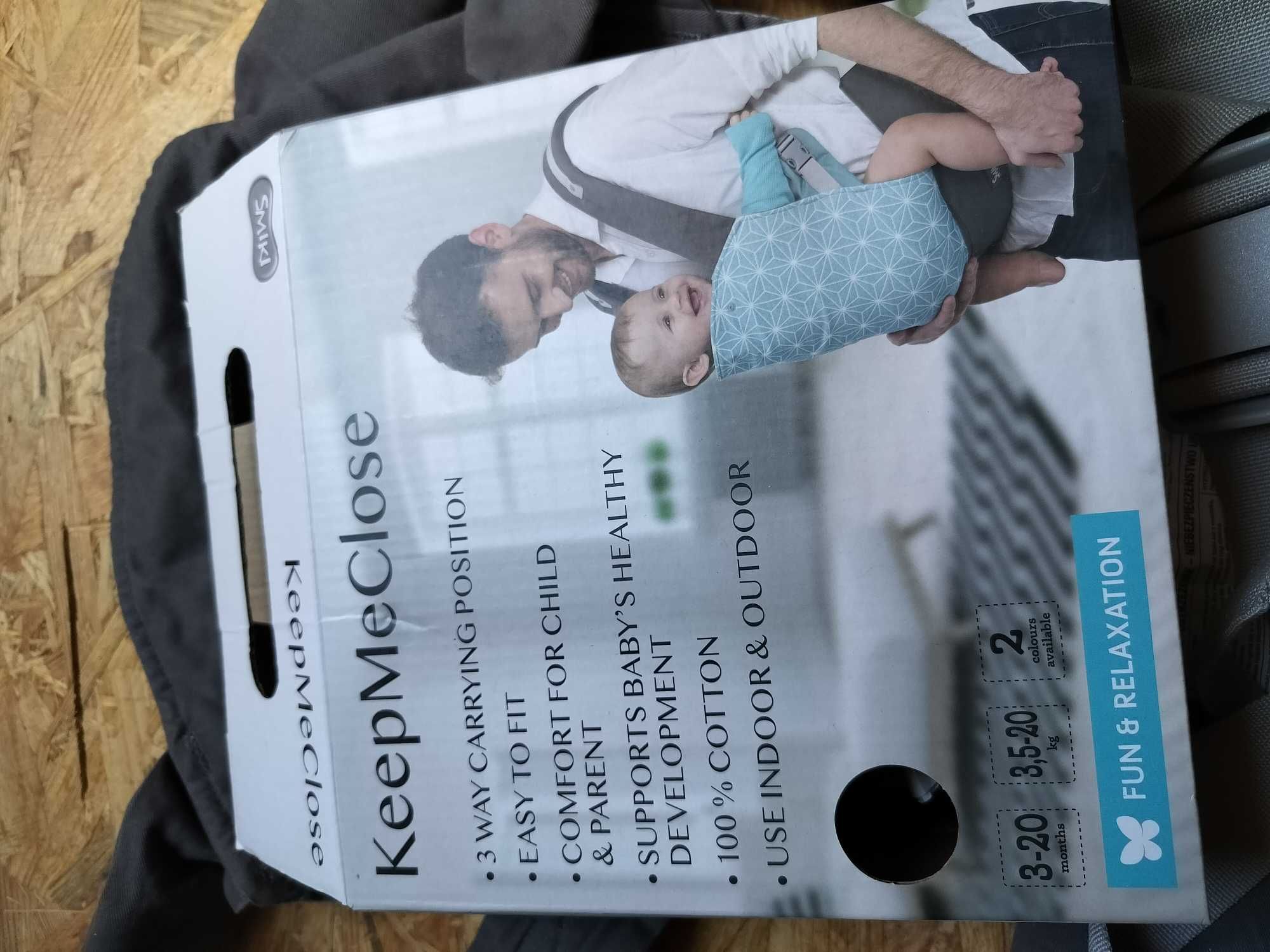 Nosidełko Smiki, KeepMeClose