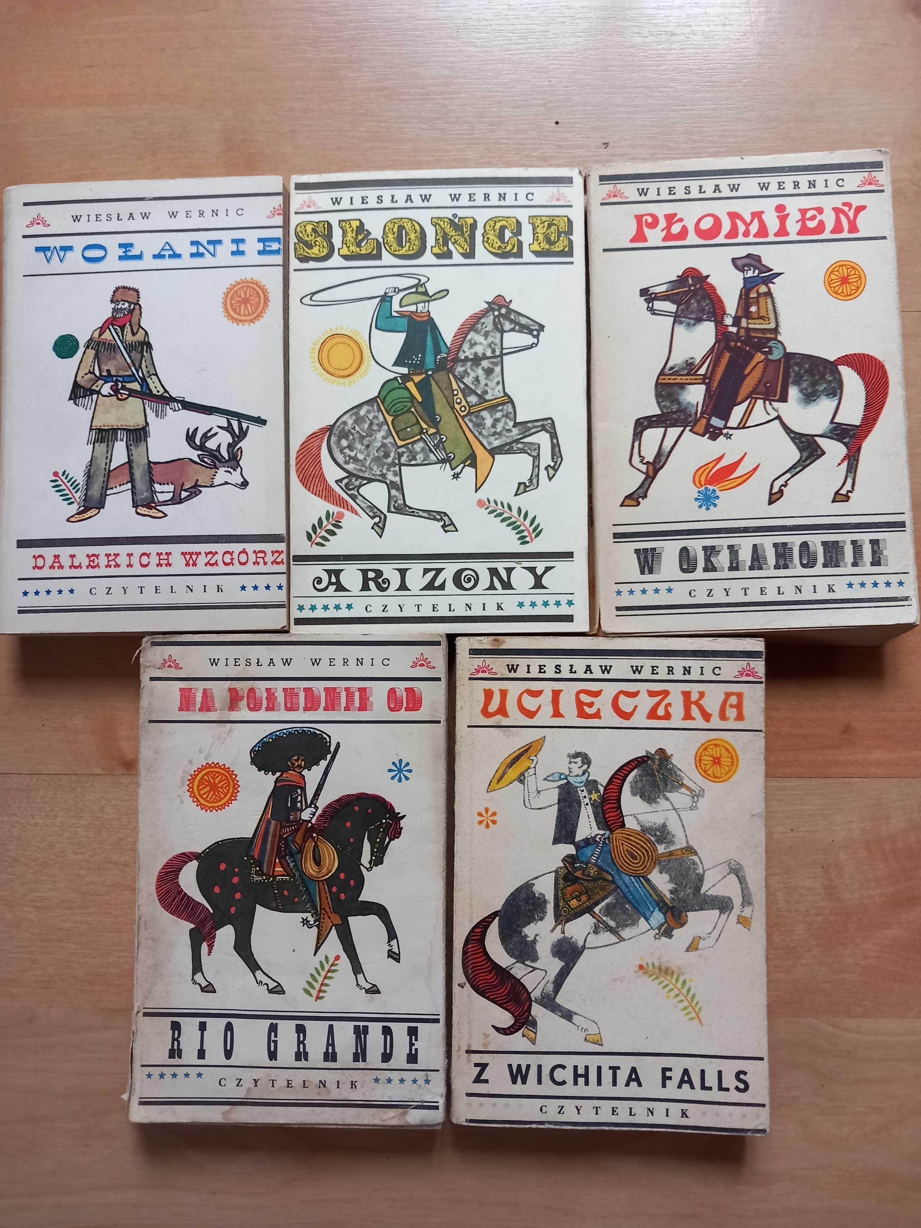Słońce Arizony,Płomień w Oklahomie,Wołanie dalekich Wiesław Wernic