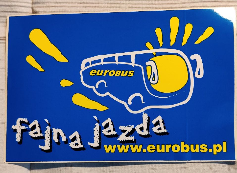 Naklejka EUROBUS / wiele innych