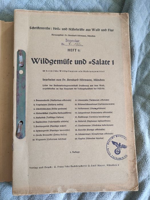B. Hörmann, Heil- und Nährkräfte aus Wald und Flur.