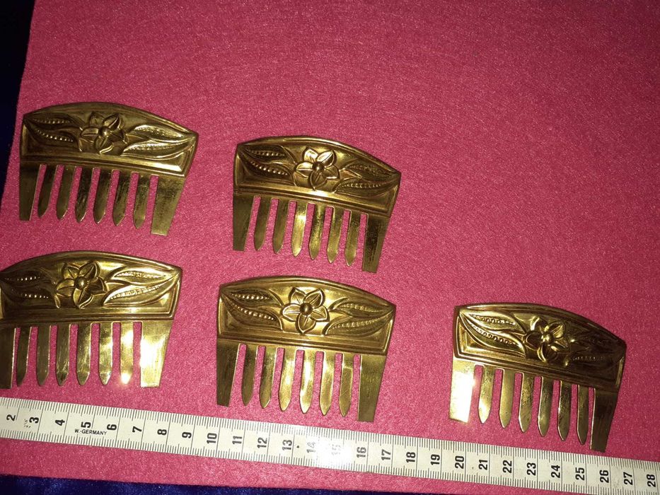 Conjunto Ganchos de Cabelo em Latão