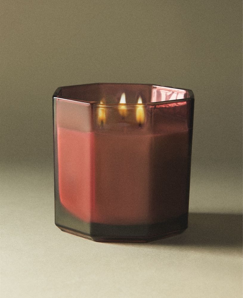 (500 G) Vela Aromática FLOWERDOSE Zara Home NOVO