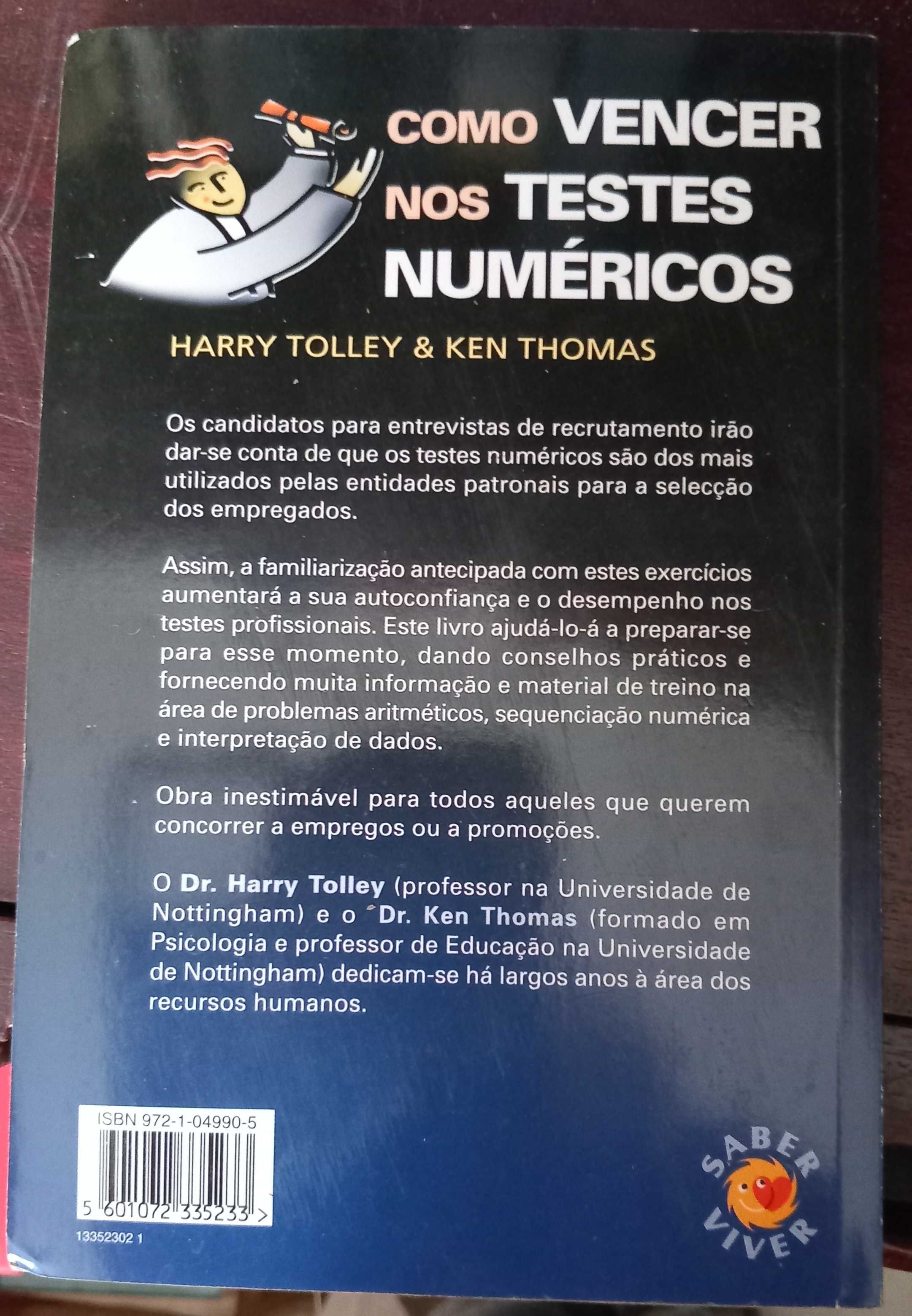 Como Vencer nos Testes Numéricos de Harry Tolley