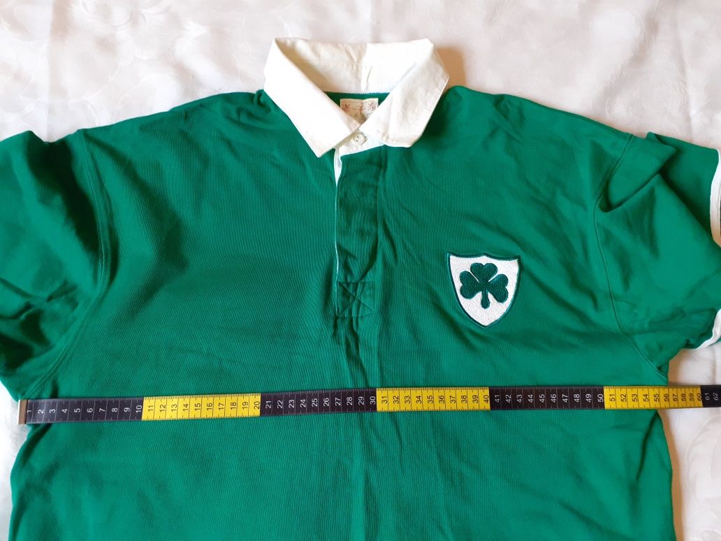 Koszulka polo rugby Irlandia.