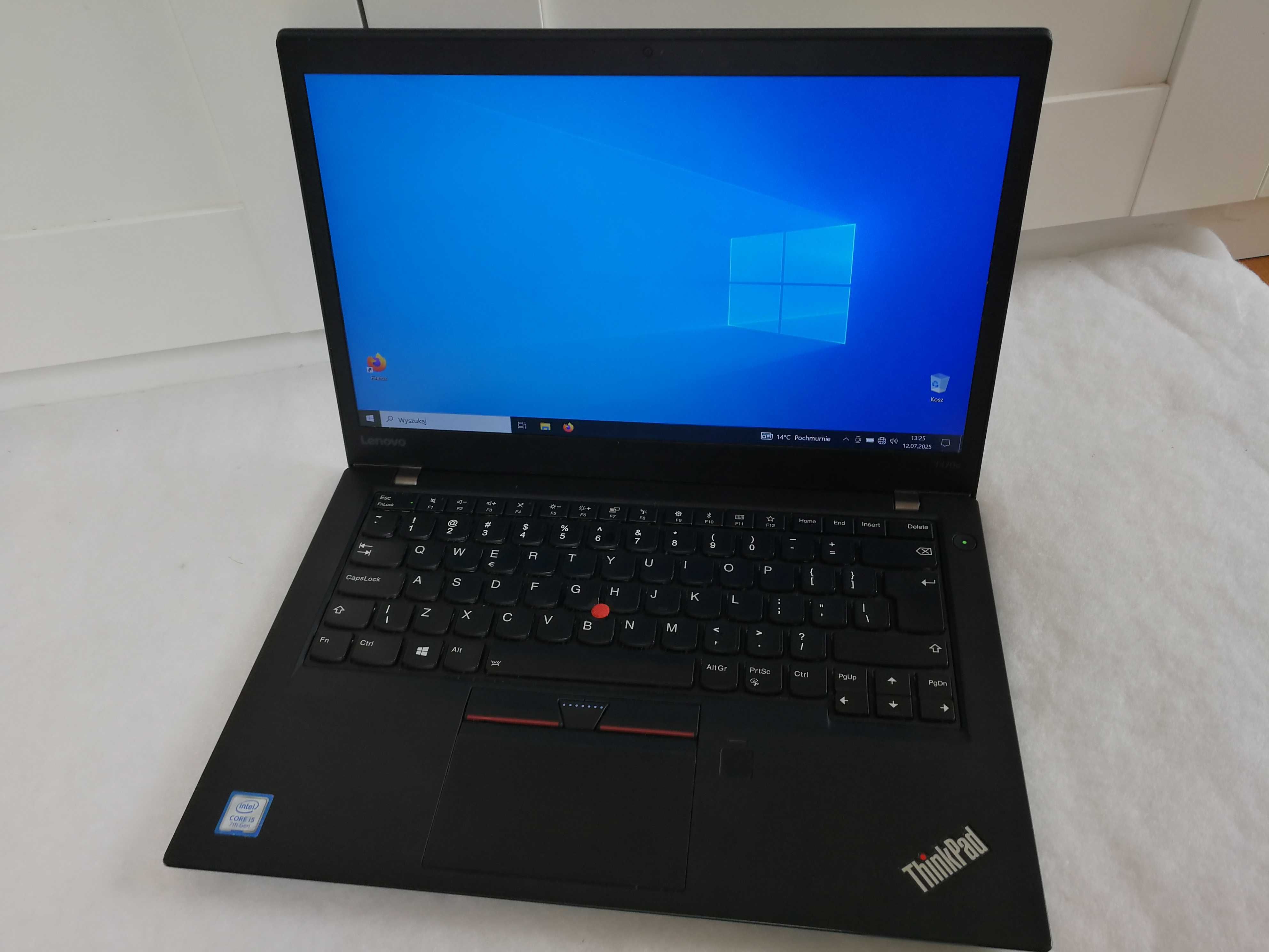 Lenovo T470s w ładnym stanie
