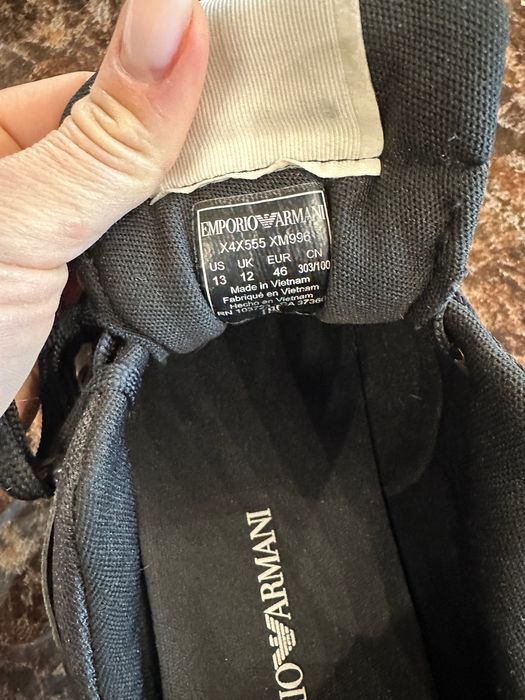 Мужские кроссовки Armani 46