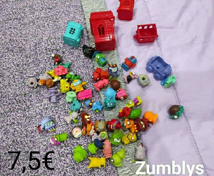 Figuras Super Mario/Pokémons/ Slugterra/ Gormitis/ Zumblys