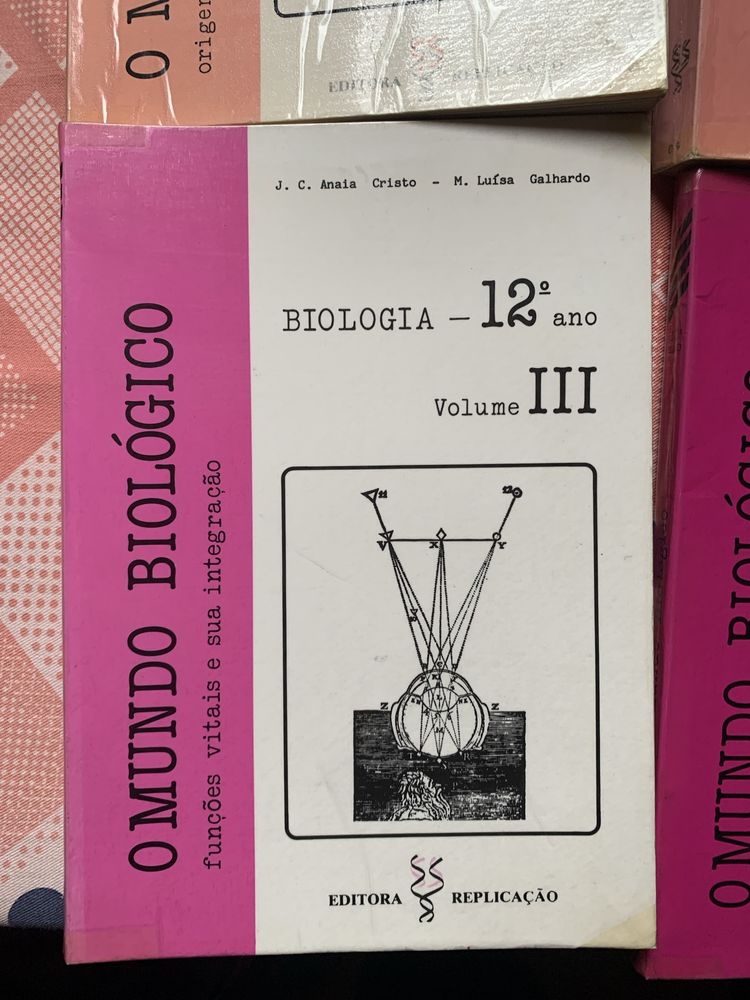 “O mundo biológico” Biologia 12 ano - volumes I, II, III e IV