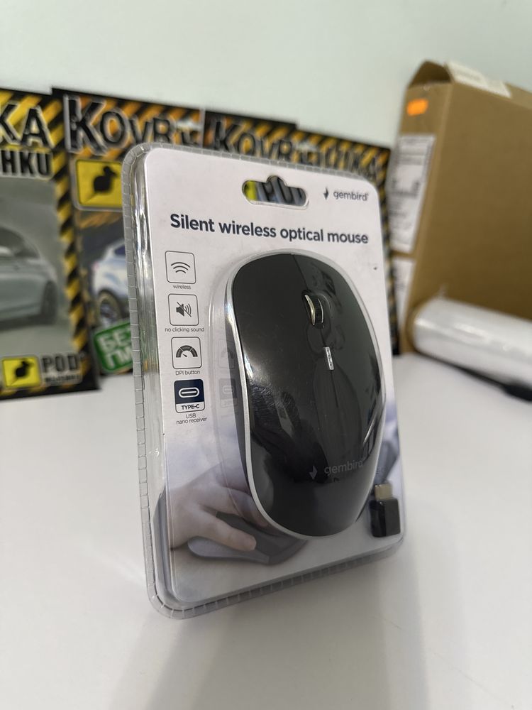 Мишка Gembird MUSW-4BSC-01 Wireless Black (MUSW-4BSC-01)