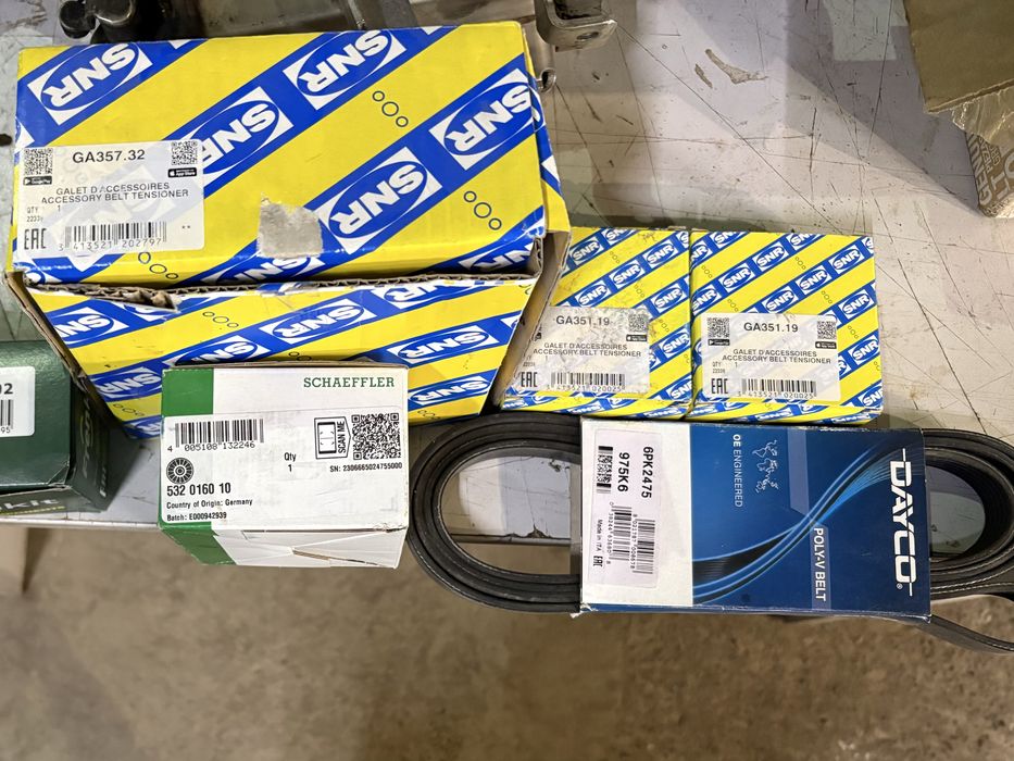 Комплект роликов и натяжитель vw audi 3L diesel