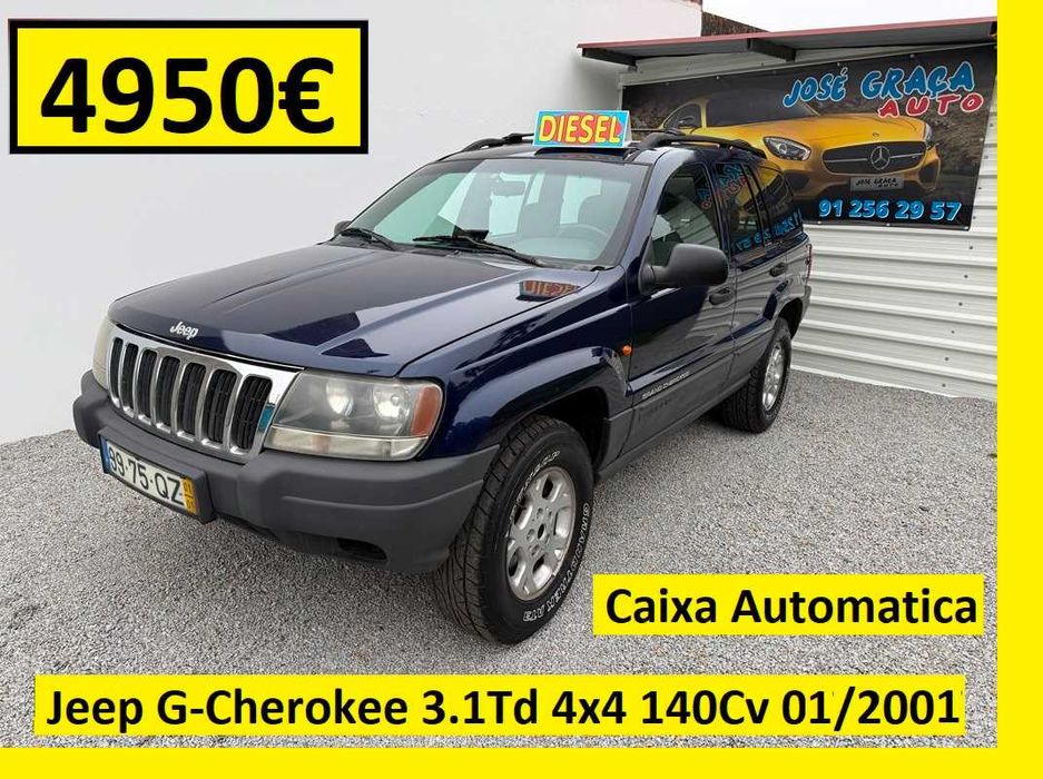 Jeep G-Cherokee 3.1Td 4X4 140Cv Cx/Auto 01/2001