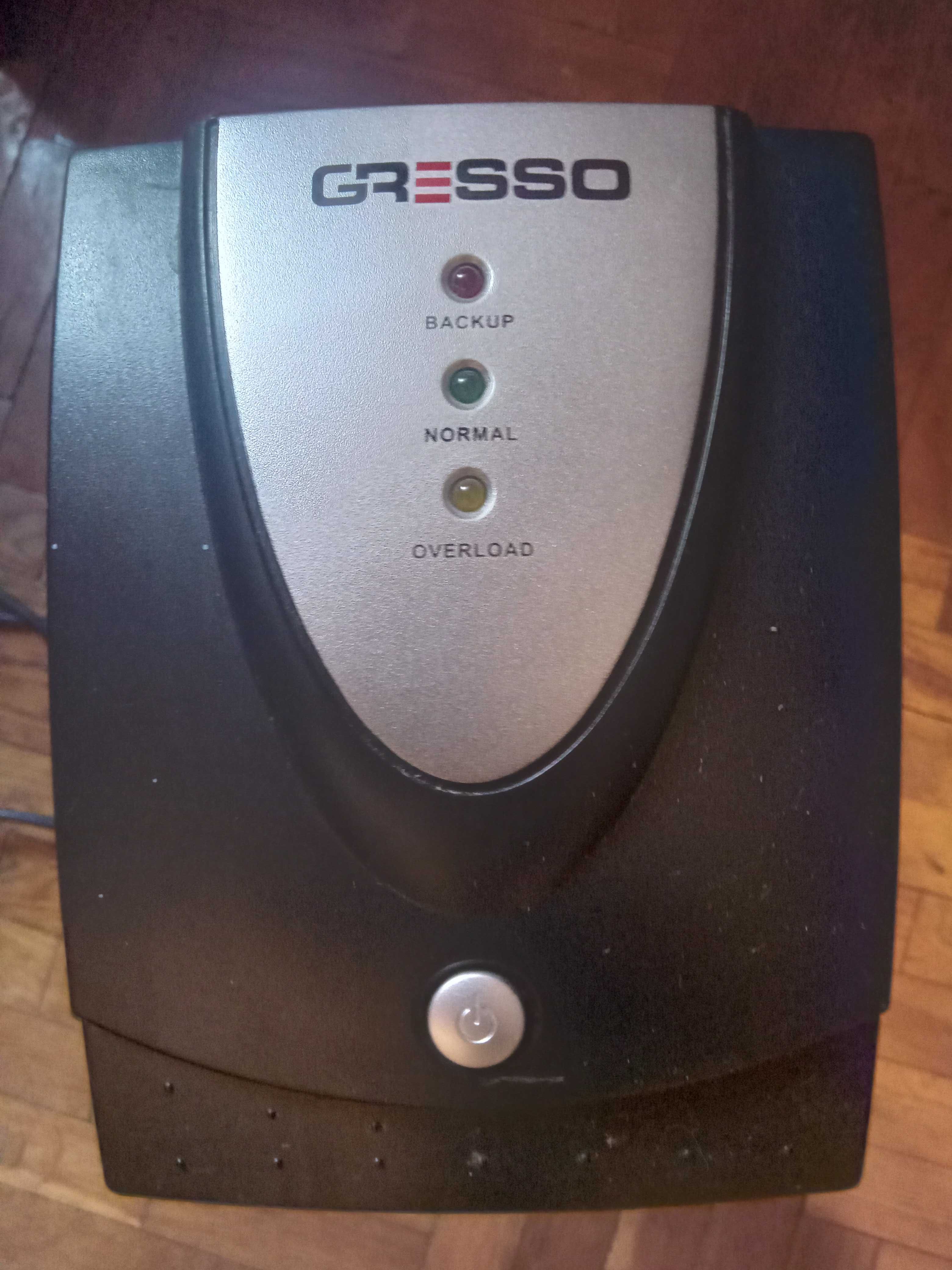 Джерело безперебійного живлення GRESSO UPS-1200VA