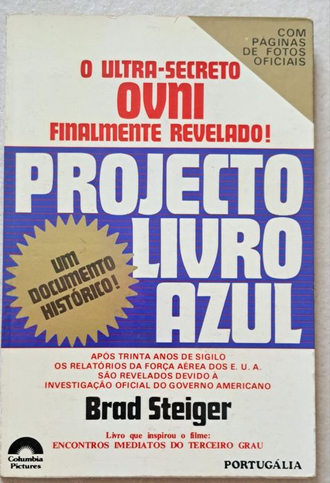 Livro Projeto Livro Azul – Brad Steiger