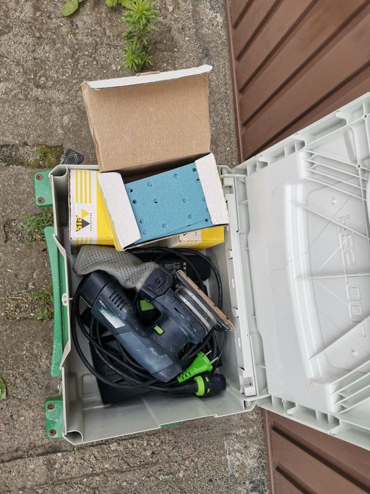 Festool DTSC400 aku szlifierka oscylacyjna 18v +wózek + box