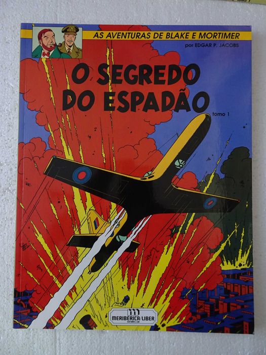 Livro Meribérica As Aventuras de Blake e Mortimer - O Segredo Espadão